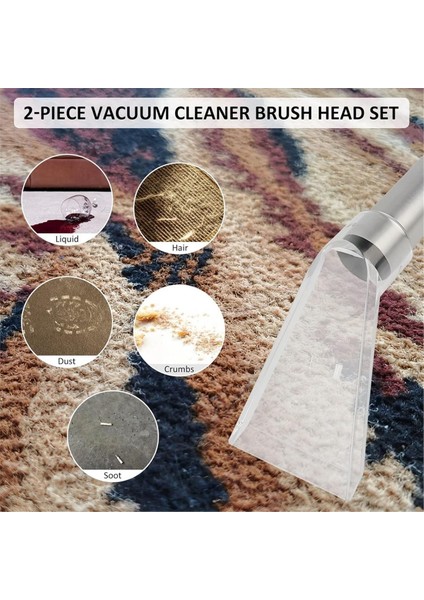 2 Adet Halı Vakum Çıkarıcı Eki Taşınabilir Elektrikli Süpürge Fırça Kafası Çıkarma Memesi Kanepe Halı Temizleme Memesi (Yurt Dışından) modelleri