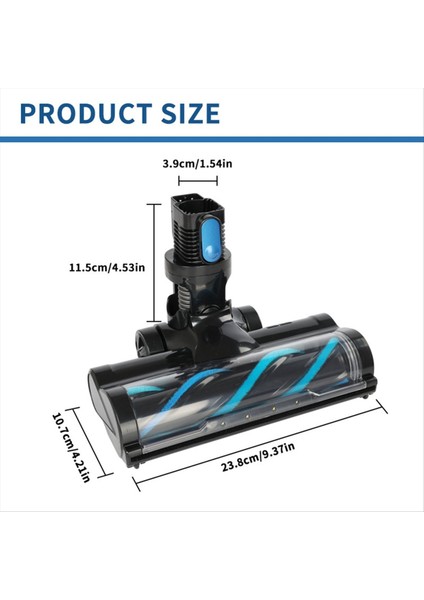 Inse N5/ N3/ N6/N6S Elektrikli Süpürge Yedek Parçaları Halı Fırçası Komplesi Için (Yurt Dışından) fiyatları