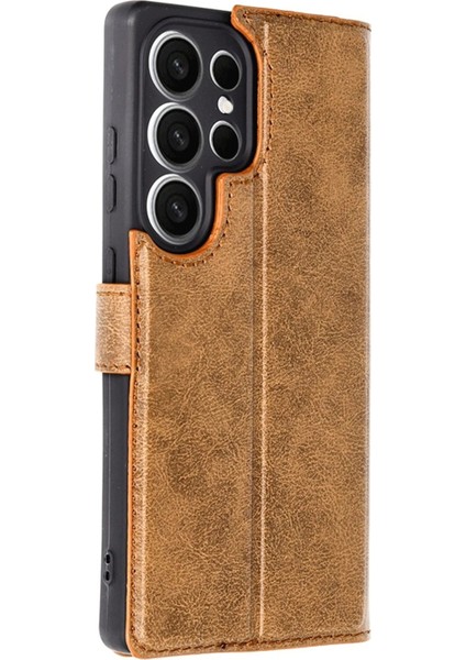 Samsung Galaxy S25 Ultra Kılıf Trend S Plus Kapaklı Kılıf - TABA-(5796)