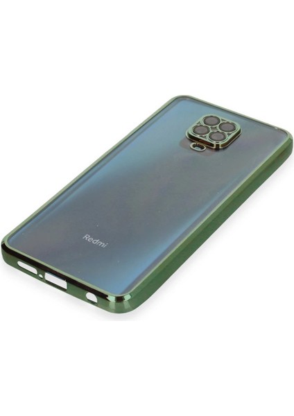 Xiaomi Redmi Note 9 Pro Kılıf Lensli Silikon - YEŞIL-(5796) fırsatları