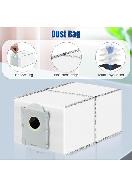 21 Adet Ecovacs Deebot Için X9 Pro Omni / X9 Pro Robotik Süpürge Parçaları Ana Yan Fırça Paspas Rulo Filtre Toz Torbası (Yurt Dışından) indirimleri