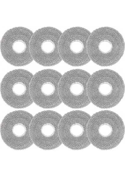 12 Adet Paspas Pedleri 3i P10 Ultra Robot Yedek Parçalar Vakum Paspas Bezi (Yurt Dışından)