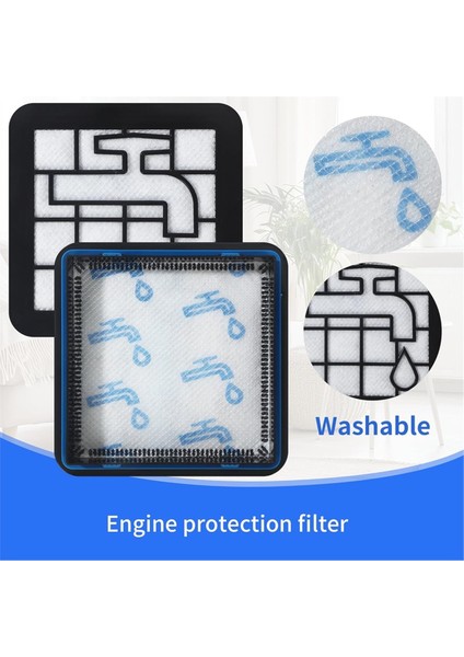 Filtreler Philips Güç Pro Kompakt / Powerpro Şehir / Powerpro Aktif, Elektrikli Süpürge Filtresi FC9331 / 09 FC9332 (Yurt Dışından) fırsatları