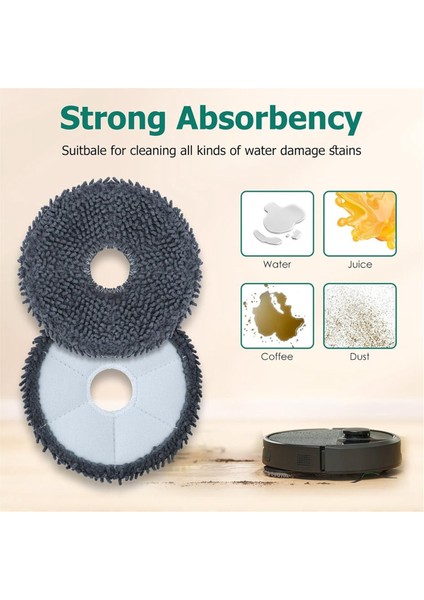 Yedek Parçalar Irobot Roomba Plus 405 Combo / 505 Combo Robot Vakum Aksesuarları Fırça Paspas Filtreleri Çanta (Yurt Dışından) fırsatları