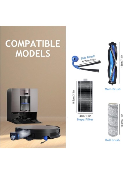 Yedek Parçalar Ecovacs Deebot Için X11 Omnicyclone Robotlu Süpürge Aksesuarları (Yurt Dışından) fiyatları