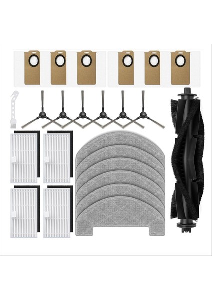 24 Adet Monsga Ms1 Max Elektrikli Süpürge Robot Ana Yan Fırça Paspas Filtre Toz Torbaları (Yurt Dışından) modelleri