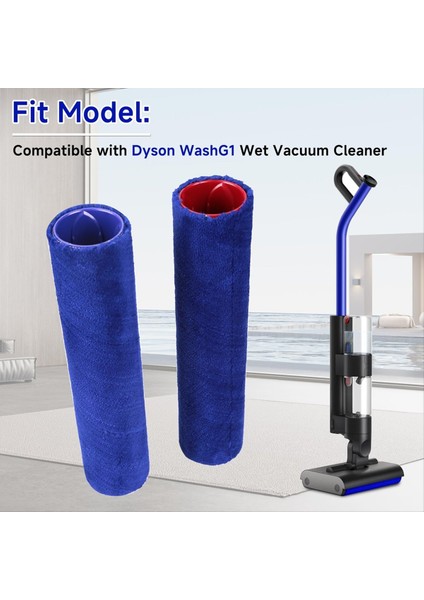 Yumuşak Ana Rollar Fırçalar Dyson Yıkama G1 Islak Robotlu Süpürge Yedek Aksesuar Yedek Parça Sarf Malzemeleri A (Yurt Dışından) modelleri