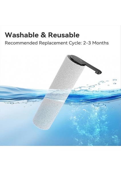 Yedek Rulo Fırça ve Filtre Seti Jonr ED12 Pro Max Akülü Islak Kuru Elektrik Süpürgesi Aksesuarı 4 Adet (Yurt Dışından) fiyatları