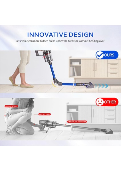 Dyson V7 V8 V10 V11 Akülü Elektrikli Süpürge El Esnek Bükülebilir Değnek Tüpü Aksesuarları Katlanır Uzatma Çubuğu (Yurt Dışından) fiyatları