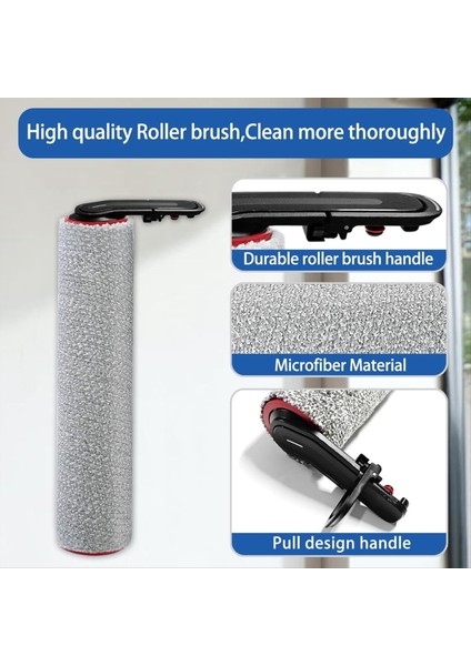 Fırça Rulo ve Hepa Yedek Filtre Için Dreame H15 Pro Isı Islak Kuru Vakum Aksesuarları (Yurt Dışından) modelleri