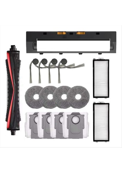 16 Adet Roborock G30 Uzay / Saros Z70 Elektrikli Süpürge Yedek Parçaları Tricut Fırça Yan Fırça Toz Torbası Filtre Paspas (Yurt Dışından) fırsatları