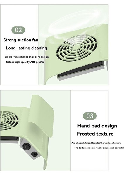 Tırnak Fan Toz Toplayıcı Yeni Sessiz Tırnak Toz Toplayıcı Tırnak Salonları Için Ayarlanabilir Vakum Fanı Salon Veya Ev Manikür (Yurt Dışından) fırsatları