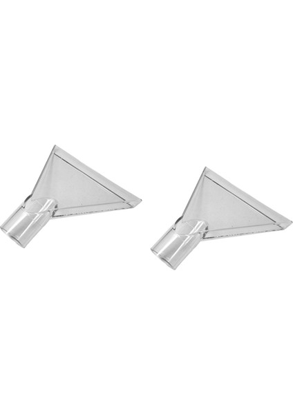 2 Adet 38MM Emme Nozulları Dönen Şeffaf Fırça Kafası Dönüş Islak Kuru Vakum Içine Çıkarıcı (Yurt Dışından)