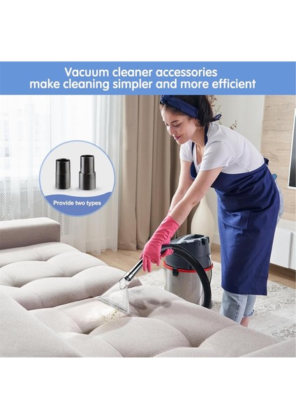 2 Adet 38MM Emme Nozulları Dönen Şeffaf Fırça Kafası Dönüş Islak Kuru Vakum Içine Çıkarıcı (Yurt Dışından) fiyatları