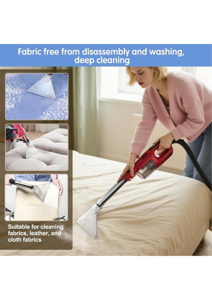 2 Adet 38MM Emme Nozulları Dönen Şeffaf Fırça Kafası Dönüş Islak Kuru Vakum Içine Çıkarıcı (Yurt Dışından) modelleri