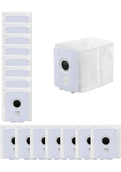 15 Adet Toz Torbası Lg A939KBGS / A938KGBS / A937KGMS / A949KTMS Yedek Parçalar Vakum Toz Torbası (Yurt Dışından)