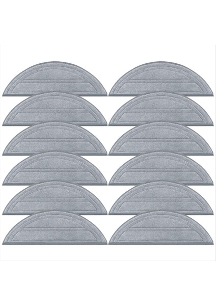 12 Adet Vakum Paspas Bezi Roborock Q10 S5/Q10 S5+/Q10 X5/Q10 X5+/Q10 Vf / Q10 Vf + Elektrikli Süpürge Yedek Parçaları Paspas Bezi (Yurt Dışından)