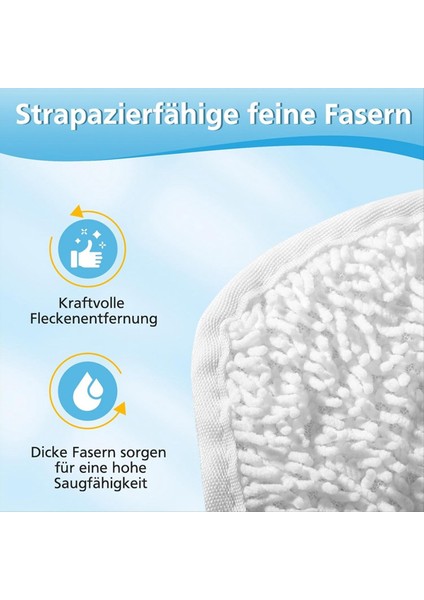 6 Adet Dik Kumaş Vılead Buhar Artı Buhar Vakum Için Yedek Parçalar Vıleda Zemin Temiz (Yurt Dışından) modelleri