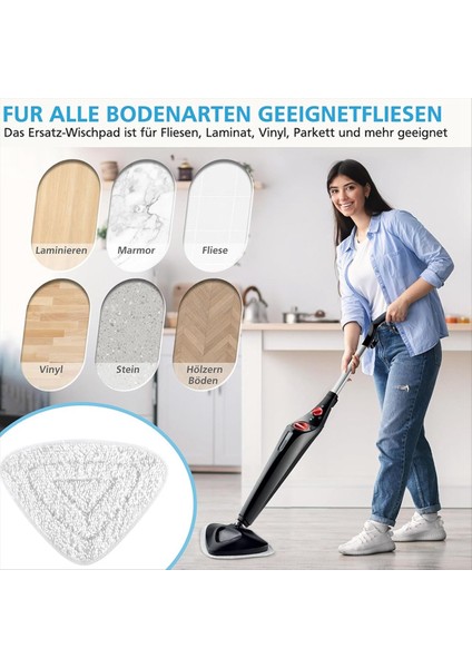 6 Adet Dik Kumaş Vılead Buhar Artı Buhar Vakum Için Yedek Parçalar Vıleda Zemin Temiz (Yurt Dışından) indirimleri