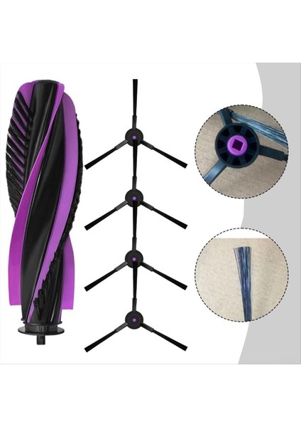 Ana Fırça Için Yan Fırça Jonr P20 Pro Robotlu Süpürge Parçaları (Yurt Dışından) indirimleri