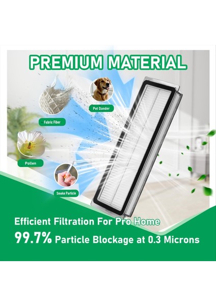 Yedek Parçalar Dreame L10S Ultra / L10 Ultra Elektrikli Süpürge Aksesuarları Kiti, Ana Fırça, Filtreler, Paspas Pedleri, Toz Torbaları (Yurt Dışından) fırsatları