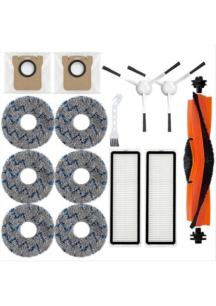 Değiştirme Için Xiaomi Robot Vakum X20 Artı Aksesuarları Elektrikli Süpürge Yedek Parçaları Ana Fırça Hepa Filtre Paspas Bezi (Yurt Dışından) fiyatları