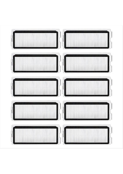 Yedek Hepa Filtreleri Için Jonr P20 Pro / Jonr T5 Pro Robotlu Süpürge Aksesuarları Yıkanabilir Filtre 10 Adet (Yurt Dışından)