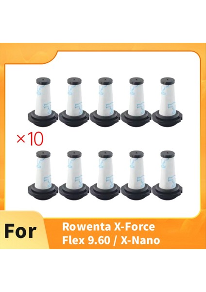 10 Adet ZR009010 Filtresi Rowenta X-Force Flex 9.60 / X-Nano Süpürme Robotu Aksesuarları Filtre Elektrikli Süpürge Parçaları Değiştirme (Yurt Dışından) fiyatları