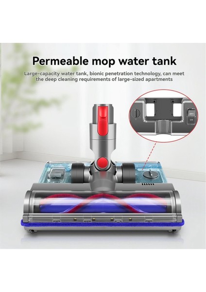 Doğrudan Tahrikli Fırça Kafası Su Deposu ile Dyson G5 Serisi Elektrikli Süpürge Aksesuarları Motorlu Fırça Yedek Fırça (Yurt Dışından) indirimleri