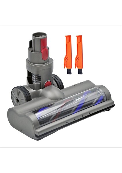 Vakum Elektrikli Fırça Dyson V8 V9 V10 V11 V12 Elektrikli Süpürge Yedek Parçaları 15W Bakır Çekirdek Motor + Fırça Bir (Yurt Dışından)