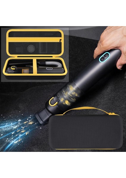 Akülü Araba Vakum Organizatör Darbeye Dayanıklı Sert Saklama Kutusu El Araba Vakumlu Saklama Çantası Için Fanttik Ince V8 / V10 (Yurt Dışından) indirimleri