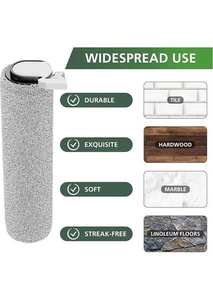 Rulo Fırça ve Hepa Filtre Xiaomi Truclean W20 / 2c / 4c / 2 Lite Islak Kuru Vakum Yedek Parça Vakum Fırça Filtresi (Yurt Dışından) indirimleri