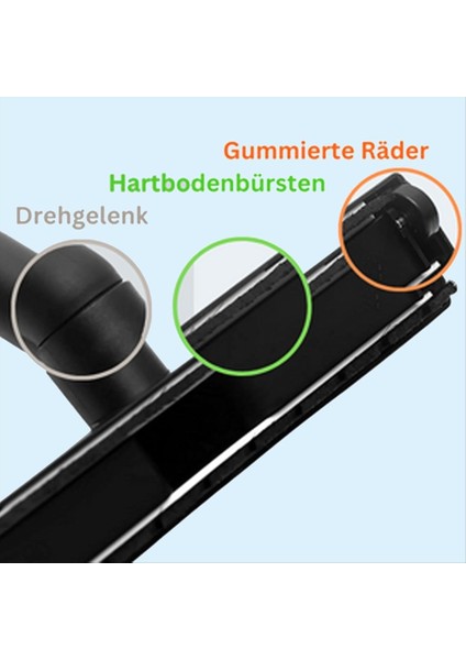 Üniversal Elektrikli Süpürge Fırçası-32-35 mm Sert Zeminler ve Halılar Için Elektrikli Süpürgeler,siemens Bosch Aeg Miele Philips Için (Yurt Dışından) modelleri
