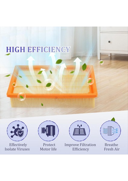 Vakum Filtresi Bosch Gaz 35 L, M Sfc, Afc Profesyonel Düz Pilili Filtre Elektrikli Süpürge Filtre Kiti (Yurt Dışından) fiyatları