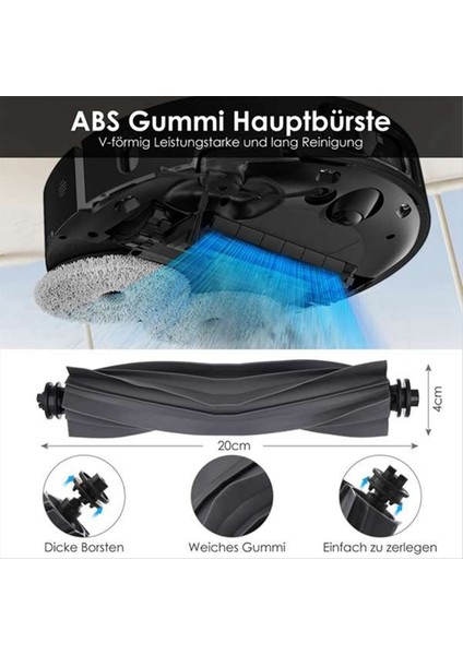 Için Dreame X40 Ultra Robotlu Süpürge Ana Aksesuarları Rulo Fırça Yan Fırça Toz Torbası Hepa Filtre Aksesuarları (Yurt Dışından) indirimleri