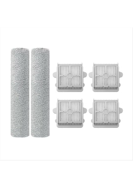 6 Adet Roborock F25 / F25 Ace / F25 Lt / F25 Rt / F25 Ace Combo / F25 Combo / F25 Alt Yedek Parça Yumuşak Fırça Filtresi (Yurt Dışından)