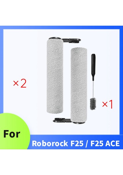 Roborock F25 / F25 Ace Süpürme Makinesi Aksesuarları 2 Adet Ana Fırça Temizleme Fırçası ile (Yurt Dışından) fırsatları