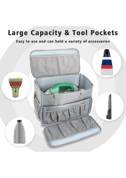 Taşıma Çantası Bissell Küçük Yeşil Makine 1400B, Büyük Saklama Çantası Taşıma Çantası Bissell Halı Temizleyici (Yurt Dışından) fırsatları