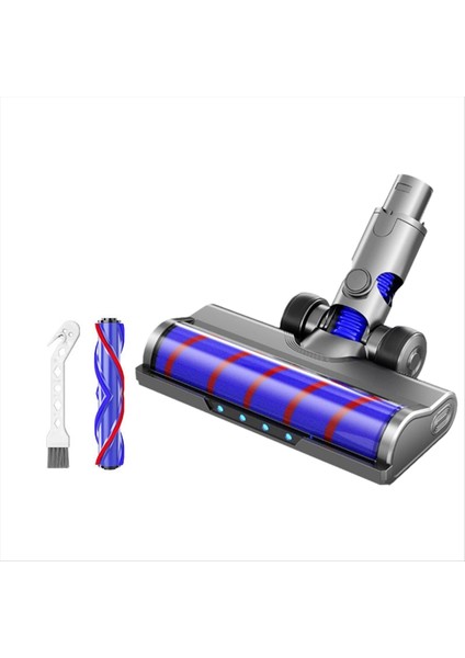 Fırça Kafası Için LED Farlar ile Dyson V6 Elektrikli Süpürgeler Zemin Fırçası Sert Zeminler Halı Rulo Fırça Parçaları (Yurt Dışından)