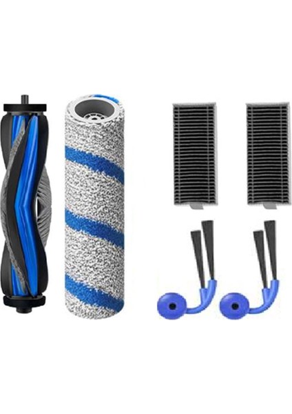 6 Adet Ecovacs Deebot Için X11 Omnicyclone/ X11 Pro / X11 Pro Omni / X11 Elektrikli Süpürge Ana Yan Fırça Filtre Tamburu (Yurt Dışından)