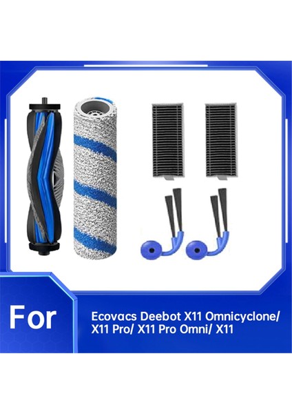 6 Adet Ecovacs Deebot Için X11 Omnicyclone/ X11 Pro / X11 Pro Omni / X11 Elektrikli Süpürge Ana Yan Fırça Filtre Tamburu (Yurt Dışından) fiyatları
