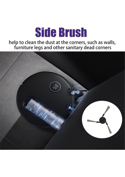 14 Adet Dreame Mova Z60 Ultra Robotlu Süpürge Parçaları Ana Fırça Toz Torbaları Yan Fırça Hepa Filtre (Yurt Dışından) fırsatları