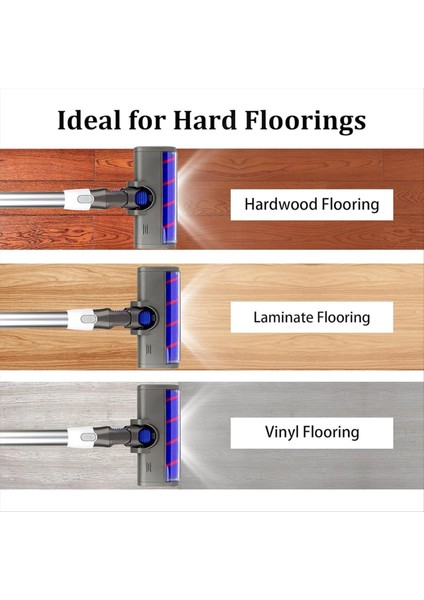 Yumuşak Rulo Temizleyici Kafa Dyson V6, DC58, DC59, DC61, DC62, DC74 Akülü Elektrikli Süpürge, Sert Zemin Eki (Yurt Dışından) fiyatları