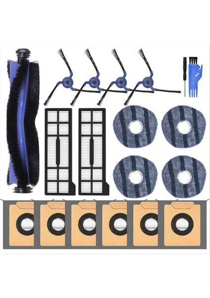 Aksesuarları Kiti Değiştirme Eufy X10 Pro Omni Elektrikli Süpürge Parçaları (Yurt Dışından)