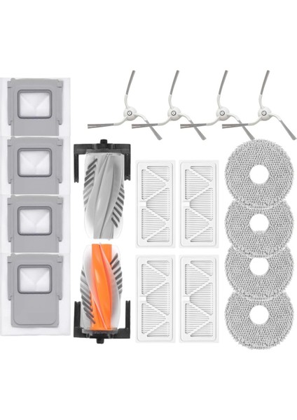 Djı Romo S, Romo A, Romo P Yedek Ana Yan Fırça Filtresi Paspas Toz Torbası Robotlu Süpürge Parçaları Aksesuarları (Yurt Dışından)