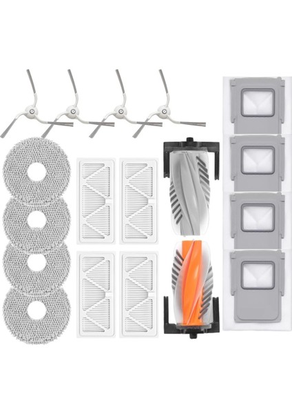 Djı Romo S, Romo A, Romo P Yedek Ana Yan Fırça Filtresi Paspas Toz Torbası Robotlu Süpürge Parçaları Aksesuarları (Yurt Dışından) modelleri