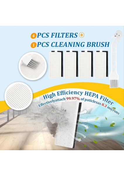 Aksesuarları Airrobo P20 / P30 Elektrikli Süpürge Aksesuar Seti Yedek Parça (Yurt Dışından) indirimleri