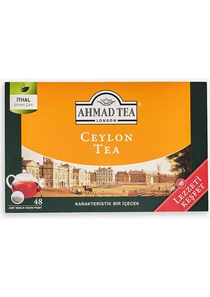 Ceylon Demli̇k Poşet Çay 48'li̇ 153.6 Gr fiyatları