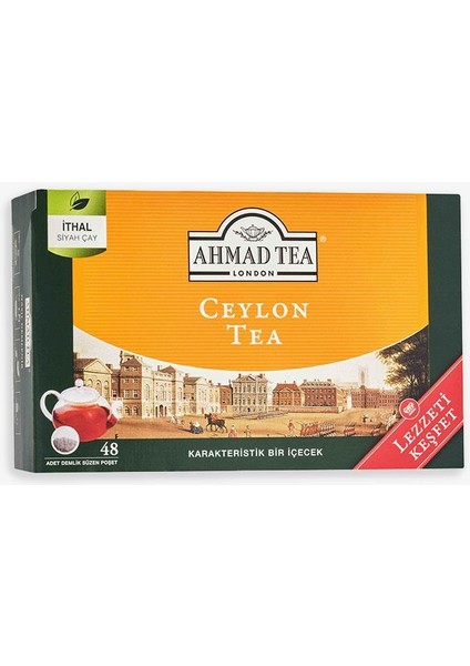 Ceylon Demli̇k Poşet Çay 48'li̇ 153.6 Gr modelleri