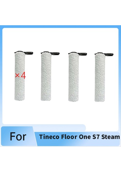 4 Adet Rulo Fırça Tineco Zemin Bir S7 Buhar Zemin Temizleyici Temizleyici Rulo Fırça Yedek Parça (Yurt Dışından) indirimleri